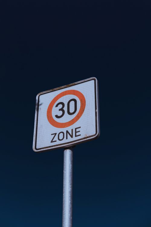 Обои знак, измеритель, 30 зоны, дорожный знак, вывеска в разрешении 4160x6240