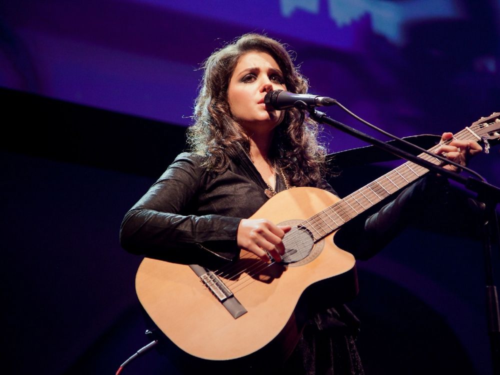 Обои гитара, музыкант, струнный инструмент, Представление, музыка в разрешении 2048x1536