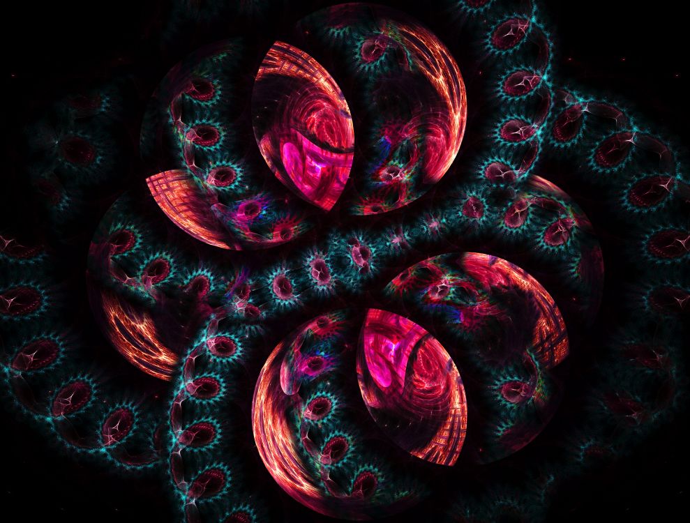 Обои графический дизайн, фрактальное искусство, дизайн, узор, крупный план в разрешении 4220x3200