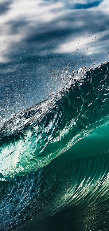 Обои океан, наука, вода, гидроресурсы, жидкий в разрешении 1422x3000