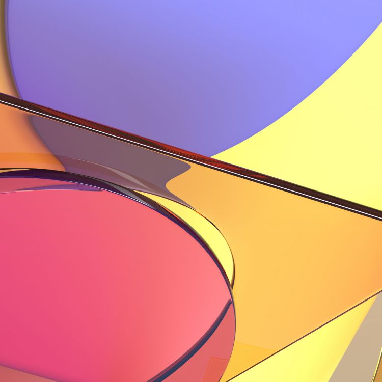 Обои красный цвет, желтый, Оранжевый цвет, графика, графический дизайн в разрешении 3200x3200