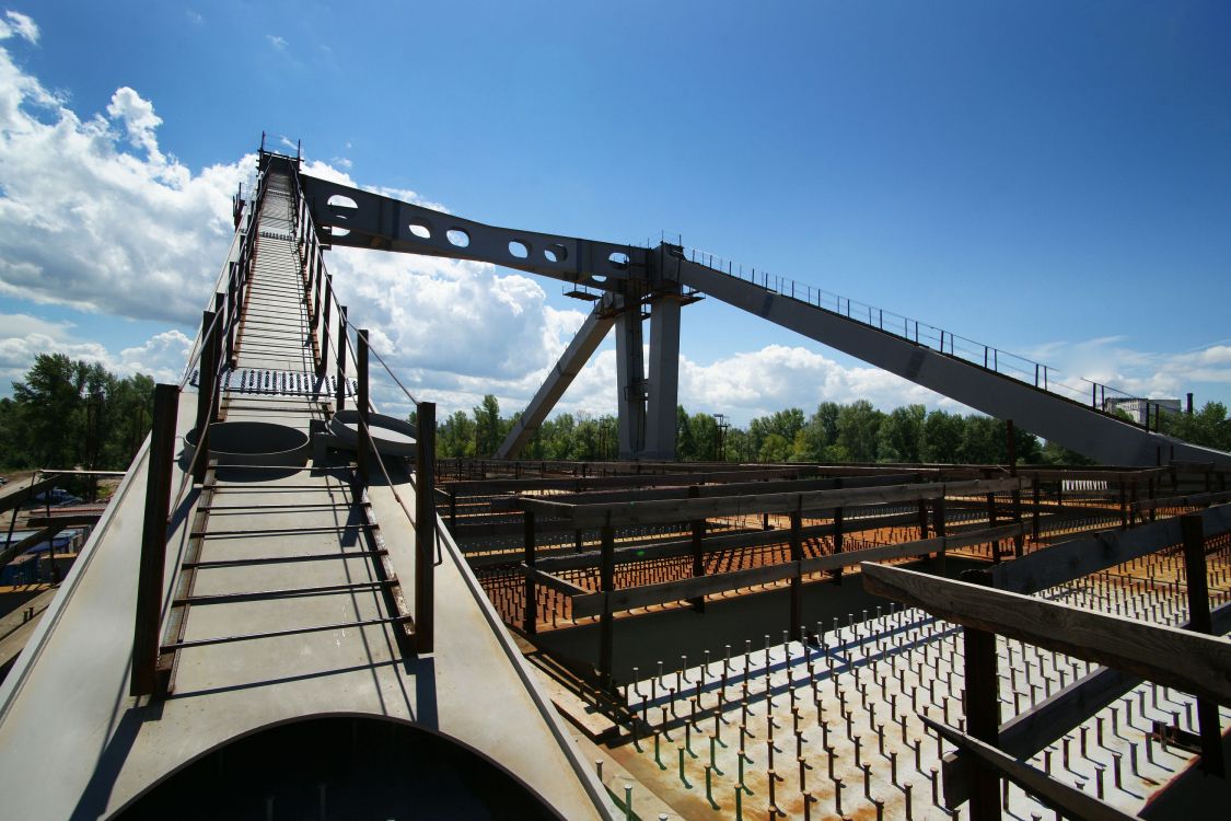 Обои подвесной мост, Мост ферменной конструкции, мост, дерево, небо в разрешении 3000x2000
