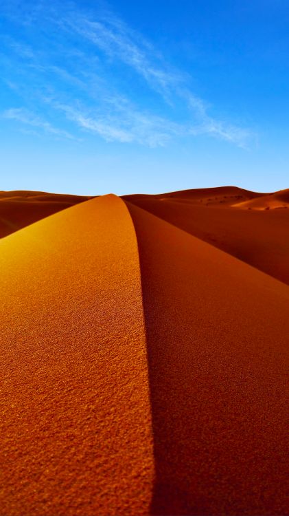Обои поющий песок, коричневый цвет, облако, природный ландшафт, Апельсин в разрешении 3006x5348