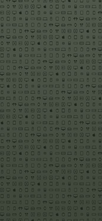 Обои узор, яблоко, коричневый цвет, серый цвет, симметрия в разрешении 1170x2532