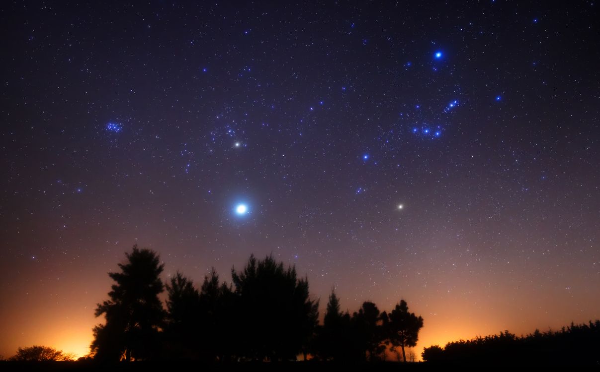 Обои ночное небо, звезда, ночь, Астрономия, природа в разрешении 7408x4602