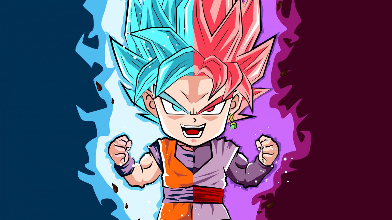 Обои гоку, вегета, Жемчуг дракона, Zamasu, мультфильм - картинка на ...