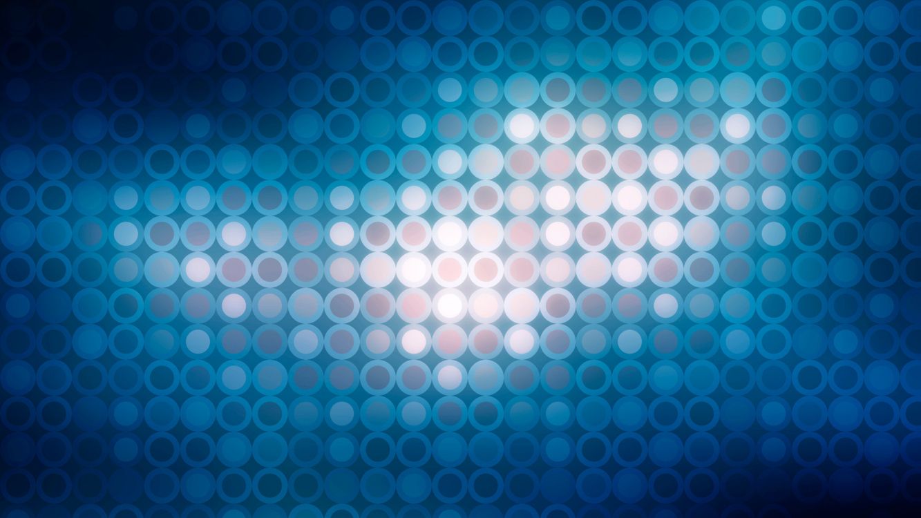 Обои синий, узор, свет, бирюза, круг в разрешении 2560x1440