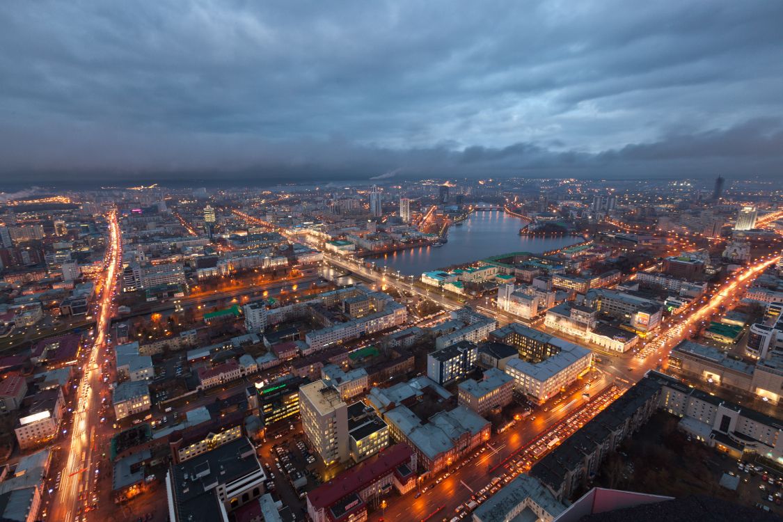 Обои городской пейзаж, городской район, город, метрополия, линия горизонта в разрешении 3000x2000