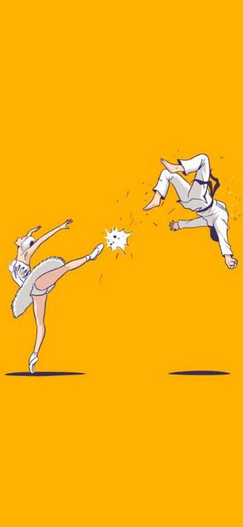 Обои чау хон лам, иллюстрация, Юмор, иллюстратор, дизайн в разрешении 1080x2340