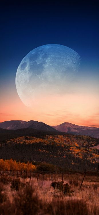 Обои пейзаж, природа, земля, облако, атмосфера в разрешении 1080x2340