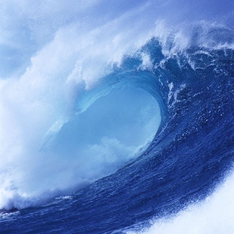 Обои ios, iOS 7, яблоко, вода, глаз в разрешении 2524x2524