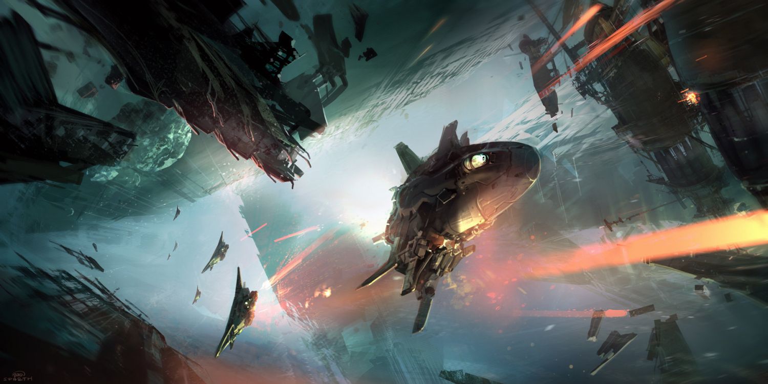 Обои гало концепт-арт, halo 4, концепт арт, иллюстрация, арт в разрешении 1800x900