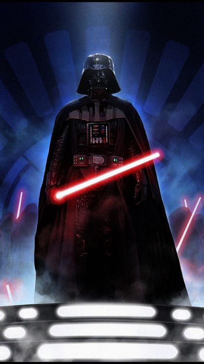Обои звездные войны, джедай, Дарт Вейдер, суперзлодей, пурпурный цвет в разрешении 1080x1920