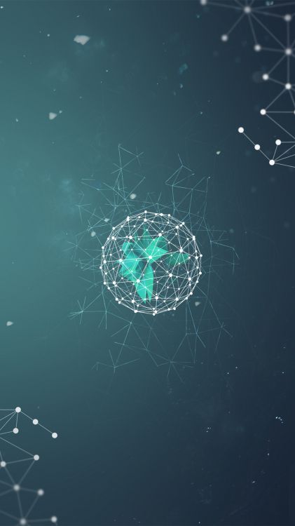 Обои круг, технологии, астрономический объект, звезда, графика в разрешении 1080x1920