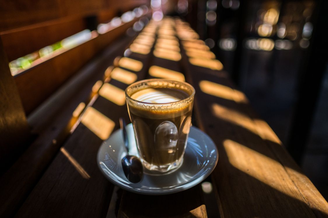 Обои кофе, кофейня, напиток, кофе эспрессо, бистро в разрешении 6000x4000