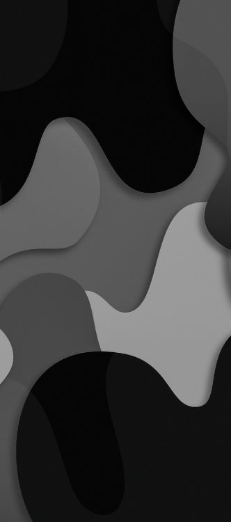 Обои черный и белый, узор, белые, черный, серый цвет в разрешении 1242x2800