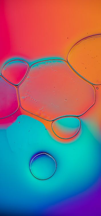 Обои вода, красочность, Апельсин, очки, розовый в разрешении 1419x3000