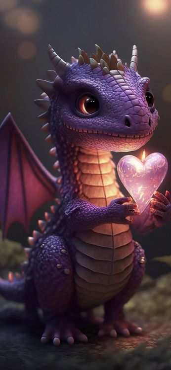 Обои дракон, игрушка, пресмыкающееся, наземное растение, масштабных рептилий в разрешении 1080x2340