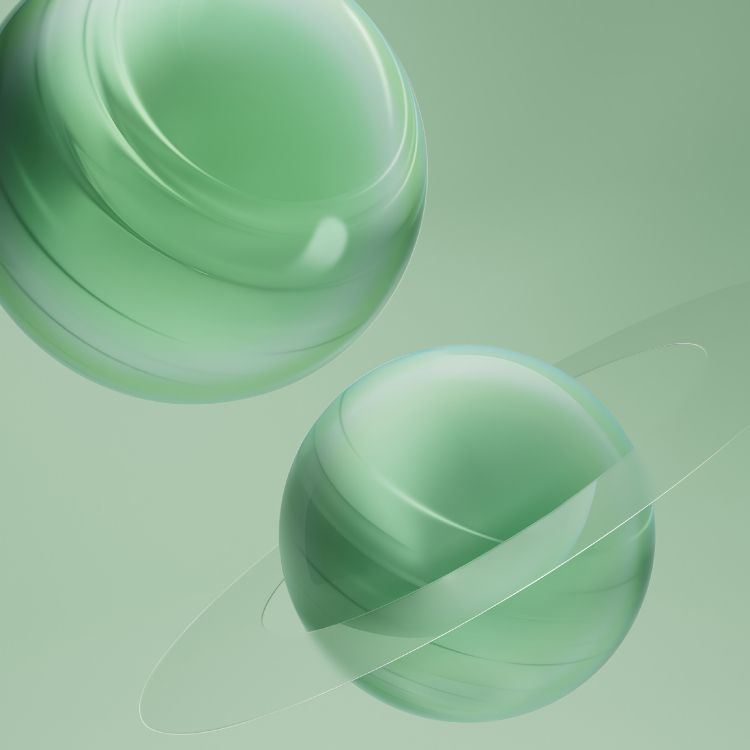 Обои Huawei, Хуавей Нова 8, сфера, графика, пластик в разрешении 2652x2652