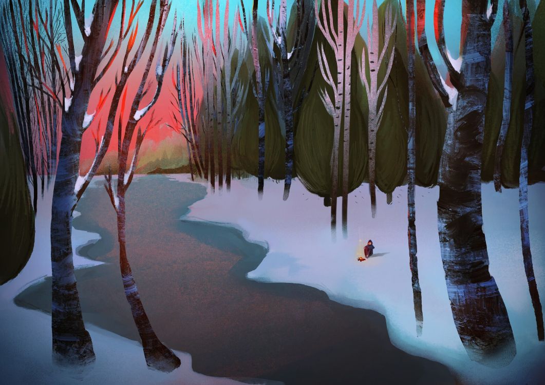 Обои современное искусство, лед, арт, сталактит, адаптация в разрешении 3840x2714