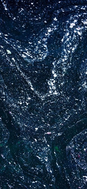 Обои вода, жидкий, жидкость, электрик, узор в разрешении 1080x2340