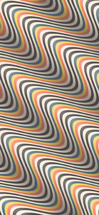 Обои узор, дизайн, математика, геометрия, ткань в разрешении 1080x2340