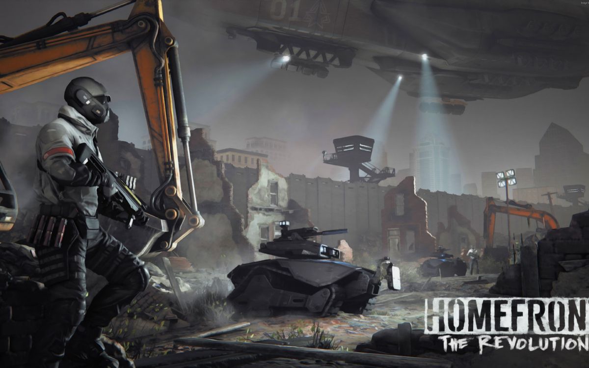 Обои homefront the revolution, хомфронт, Crytek, открытый мир, шутер в разрешении 3840x2400