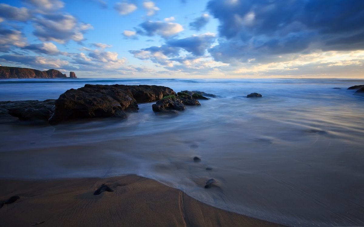 Обои побережье, море, водоем, пляж, океан в разрешении 1920x1200