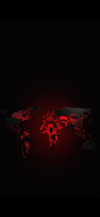 Обои темнота, свет, жидкий, вода, арт в разрешении 1080x2340