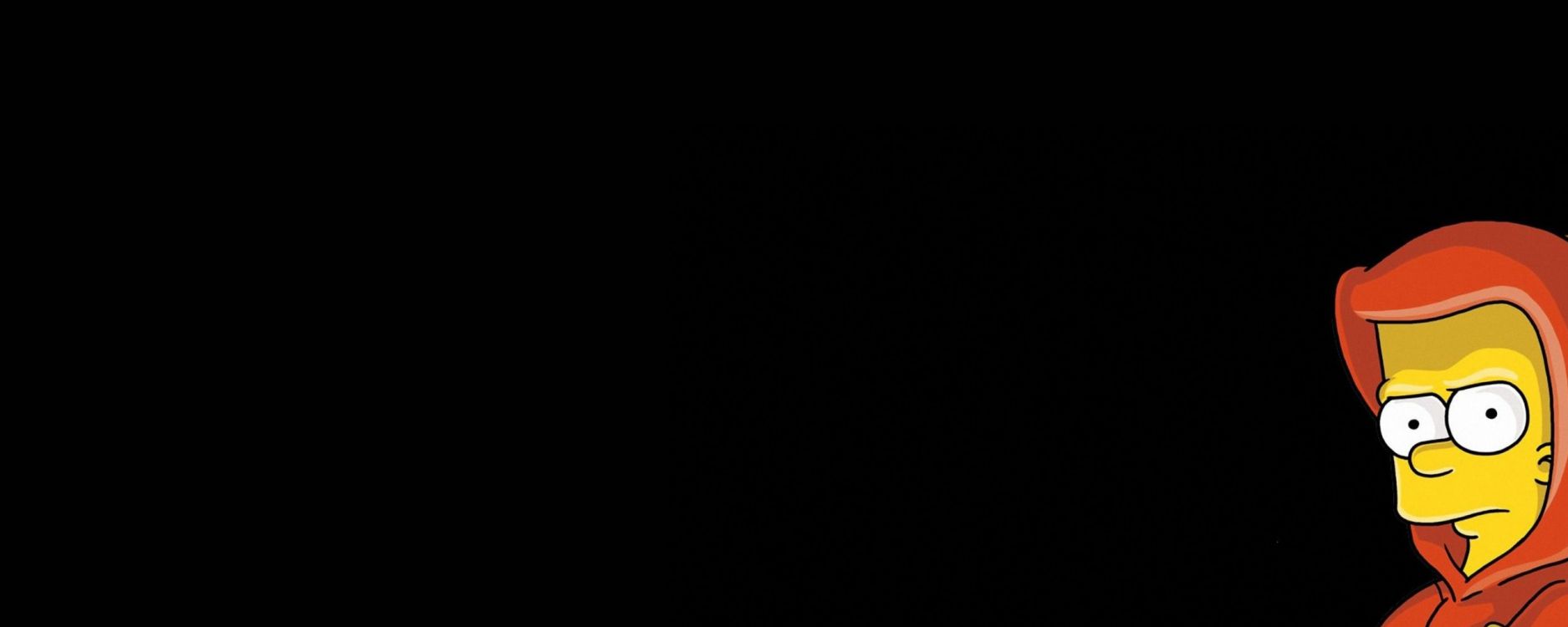 Обои черный, темнота, свет, красный цвет, атмосфера в разрешении 2560x1024