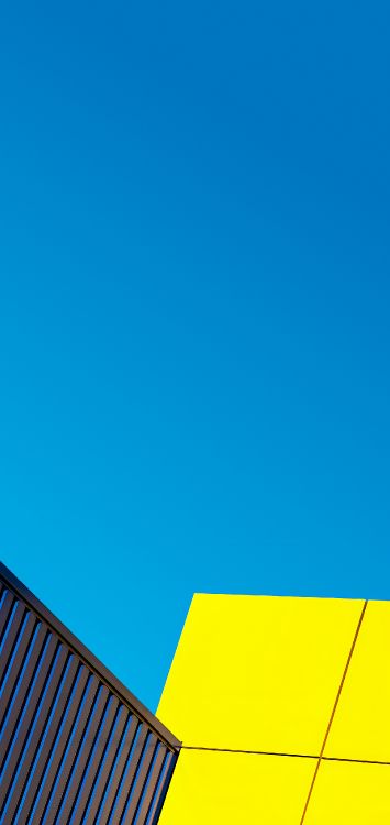 Обои синий, прямоугольник, треугольник, полутона и оттенки, электрик в разрешении 1516x3200