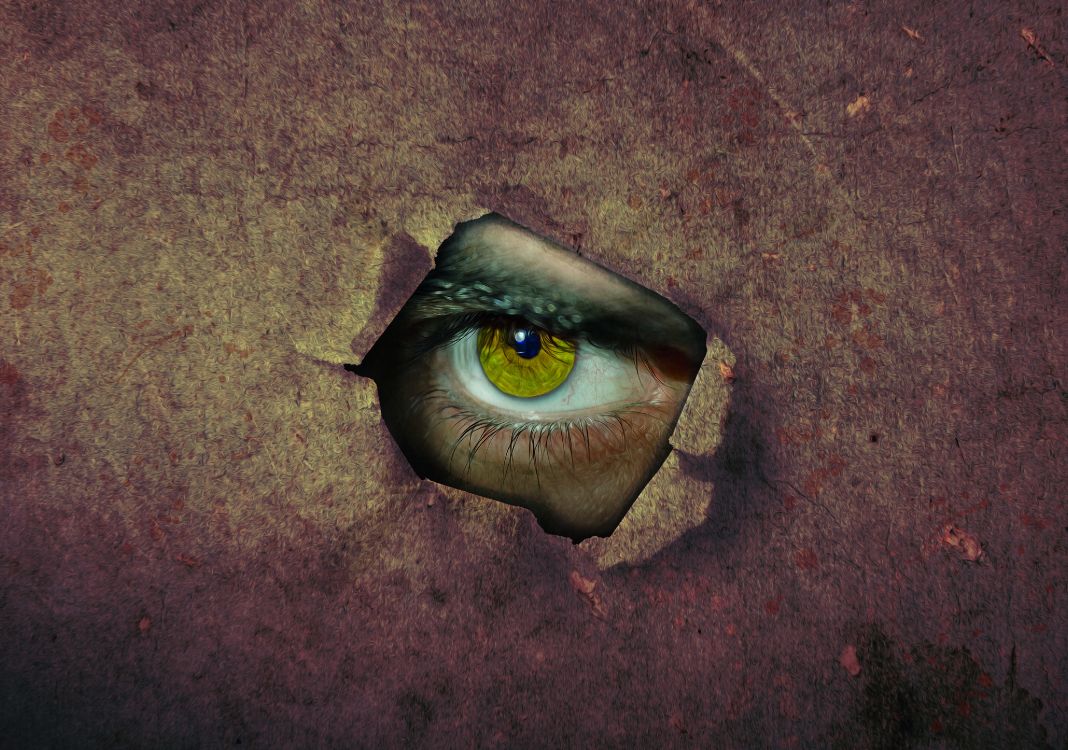 Обои глаз, лицо, зеленый, радужная оболочка, орган в разрешении 4200x2948