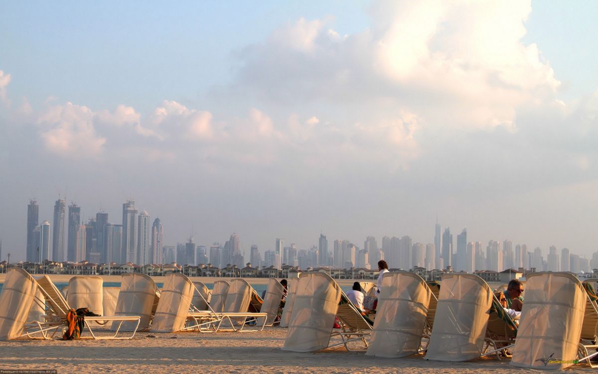 Обои линия горизонта, небоскреб, город, метрополия, городской район в разрешении 2560x1600