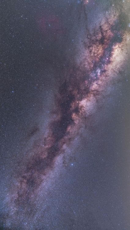 Обои Млечный Путь, маяк на острове Кана, атмосфера, Галактика, астрономический объект в разрешении 3551x6260