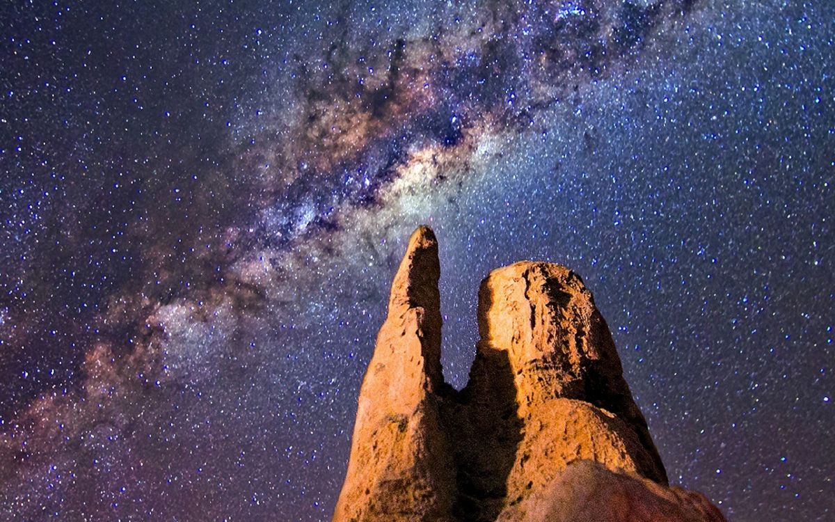 Обои Млечный Путь, Галактика, ночное небо, звезда, спиральная Галактика в разрешении 3840x2400