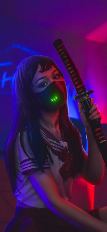 Обои гитарист, губа, музыкальный инструмент, микрофон, музыкант в разрешении 1080x2340