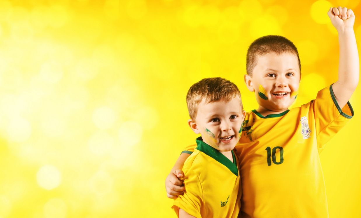 Обои Бразилия футбол, сборная Бразилии по футболу, Бразилия, Футбол в Бразилии, желтый в разрешении 6930x4195
