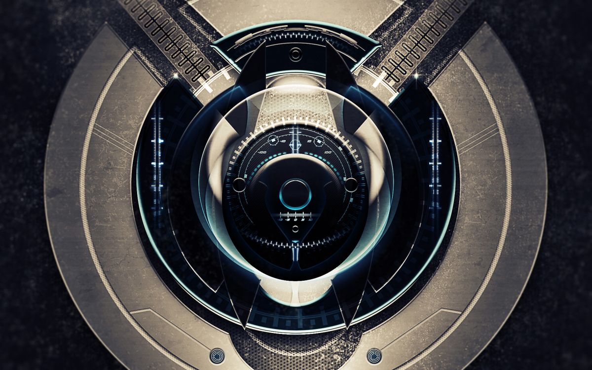 Обои круг, высокая технология, технологии в разрешении 2560x1600