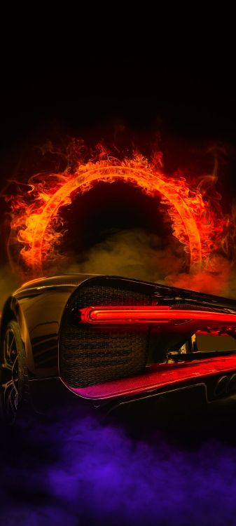 Обои пламя, гендальф, Галадриэль, деревянный духовой инструмент, Хоббит в разрешении 1080x2400