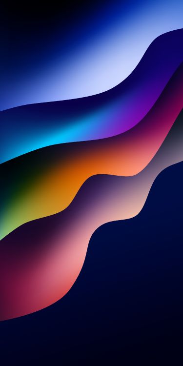 Обои красочность, атмосфера, пурпур, лазурный, арт в разрешении 2750x5500