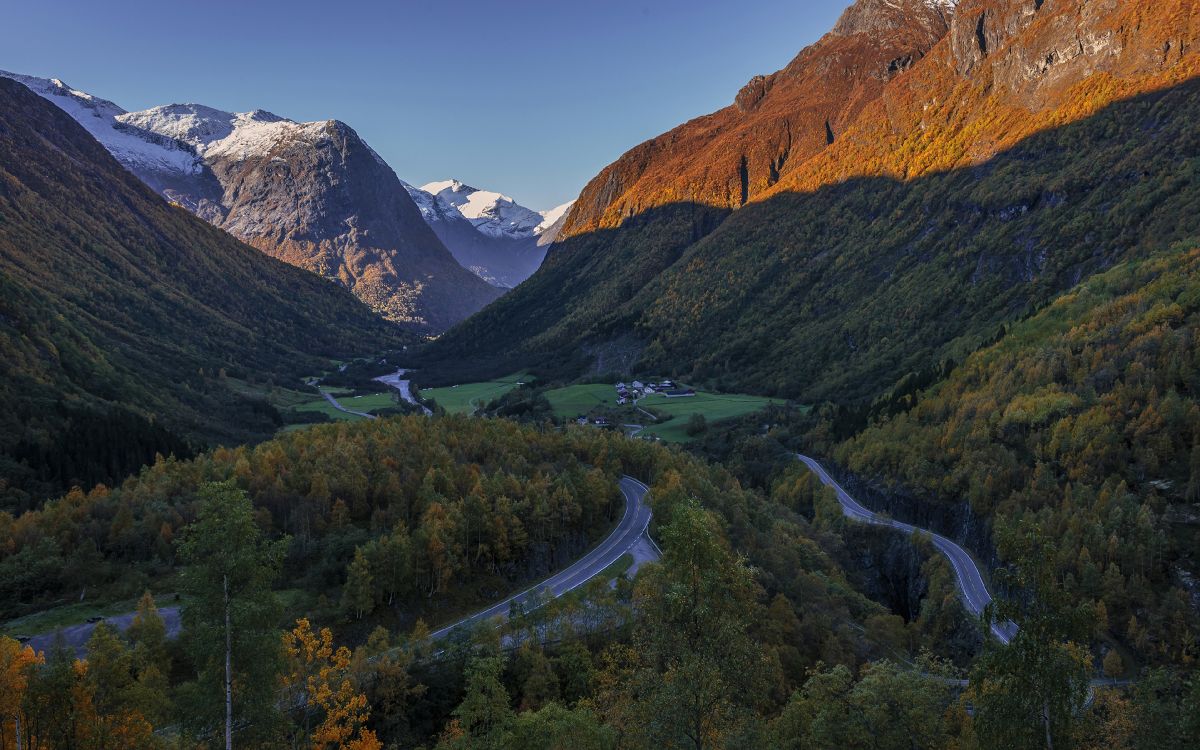 Обои Швеция, гора, природа, горный хребет, горный рельеф в разрешении 3840x2400