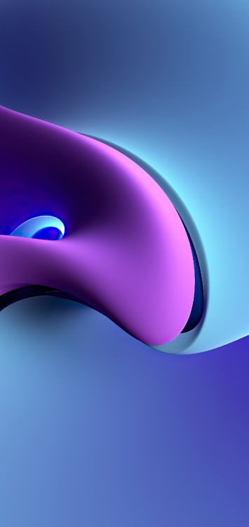 Обои свет, смартфон, вода, жидкий, пурпур в разрешении 1516x3200