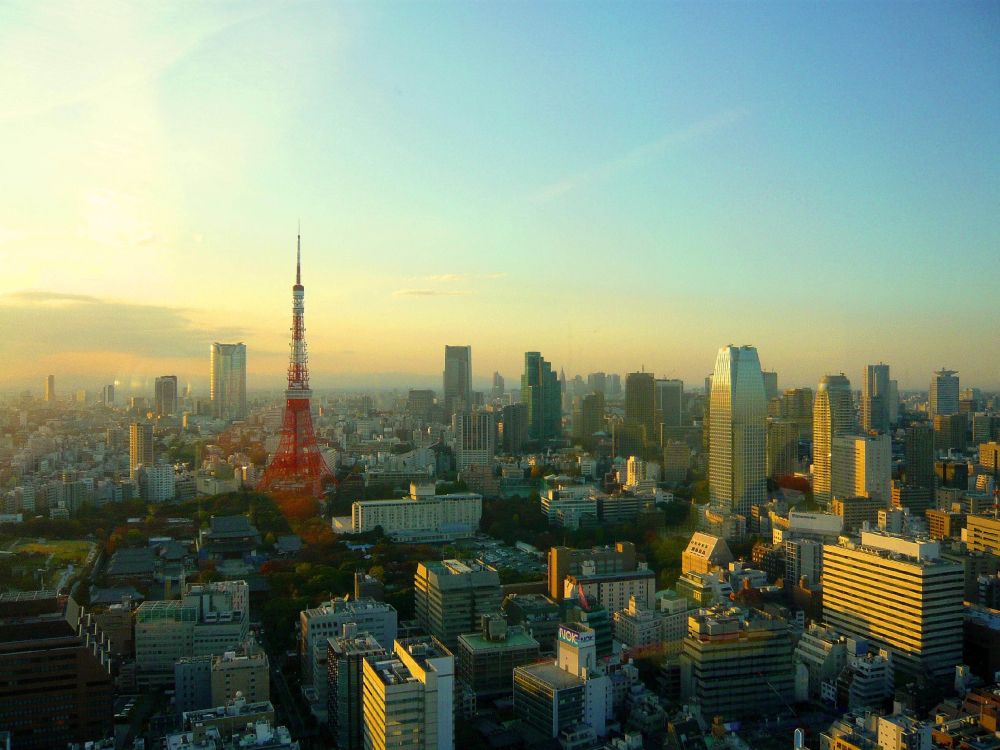 Обои токийская башня, город, городской пейзаж, городской район, метрополия в разрешении 3264x2448