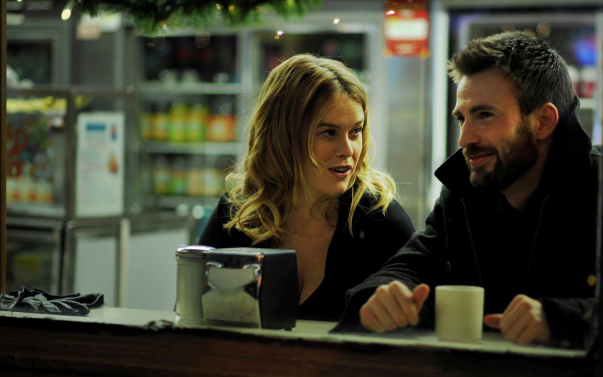 Обои Крис Эванс, Элис Ив, кинорежиссер, разговор, актер в разрешении 1920x1200