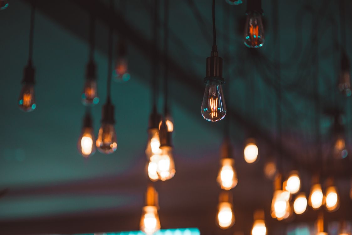 Обои Лампа накаливания, освещение, свет, осветительная арматура, вода в разрешении 7360x4912