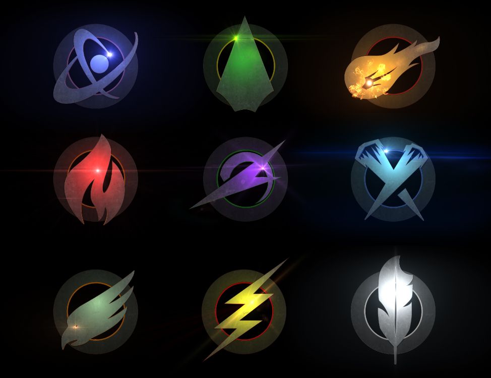 Обои телевизионное шоу, телевидение, тепловая волна, неон, графика в разрешении 4000x3080