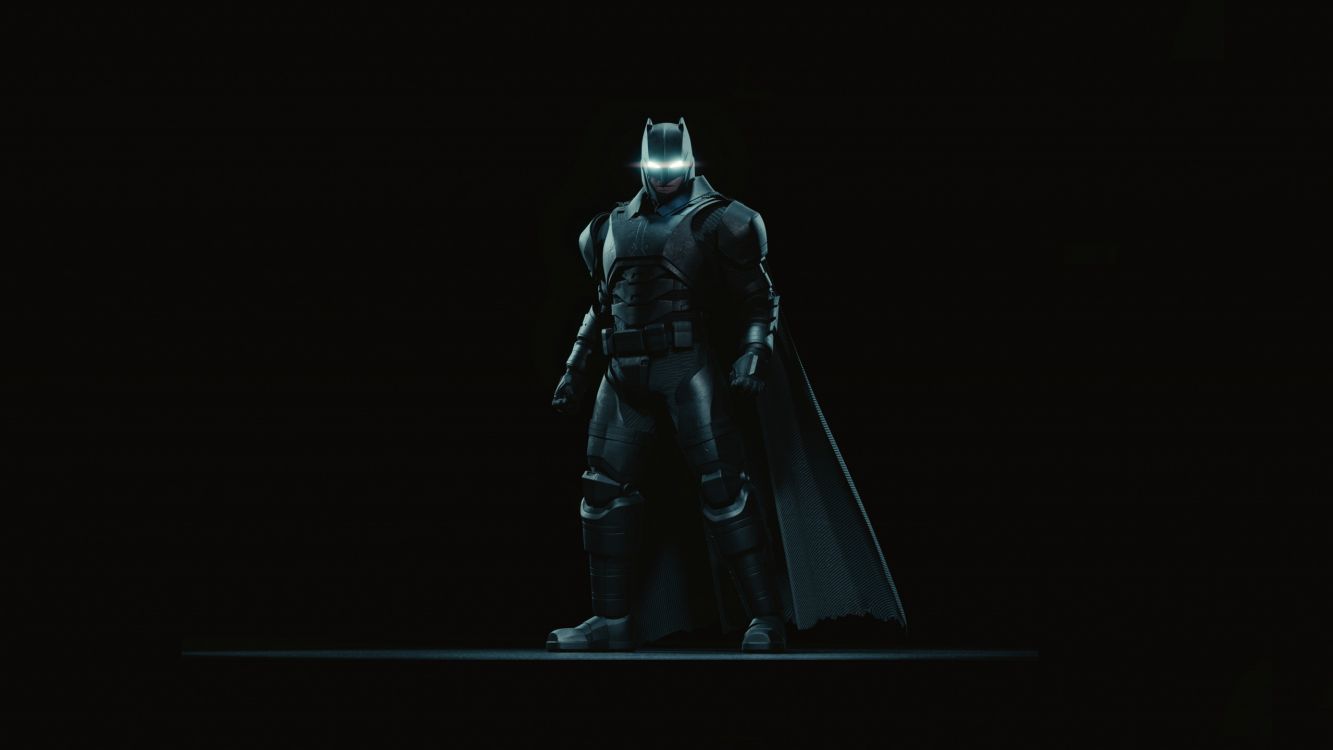 Обои темнота, Бэтмен, фигурка, статуя, искусство в разрешении 2560x1440