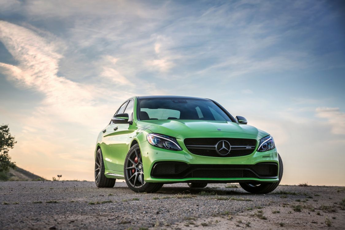 Обои авто, колесо, обод, mercedes benz c class, Литые диски в разрешении 1920x1280