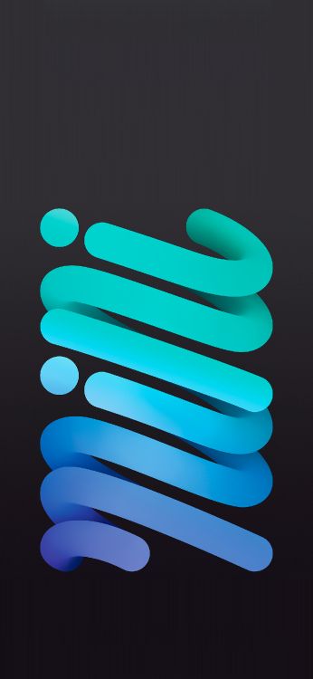 Обои iPad Mini Stock Wallpaper in 4K Resolution (Space Gray) – Light (for iPhone) в разрешении 1420x3073