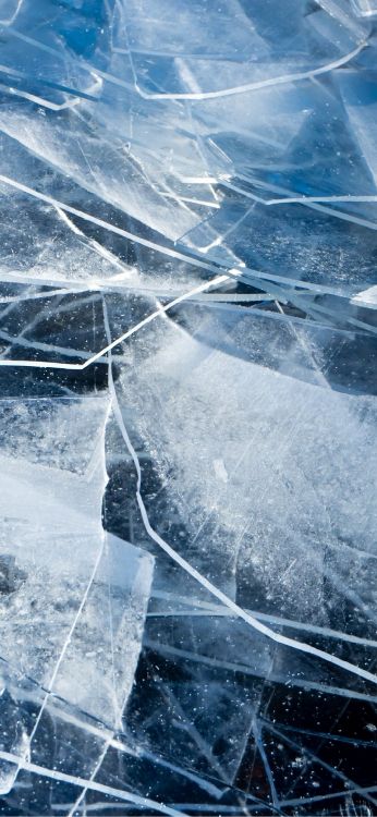 Обои лед, льдина, айсберг, мороженое, ледник в разрешении 1080x2340